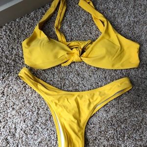 Yellow Bikini